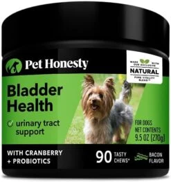 Pet Honesty Cranberry Bladder Health For Dogs – Contains Active Ingredients - Cranberry & D-Mannose To Help Support Dog Urinary Tract Health, Dog Bladder Support, & Kidney Support For Dogs (Bacon) -Dog Supply Store 51Vt3zr9eNL. AC