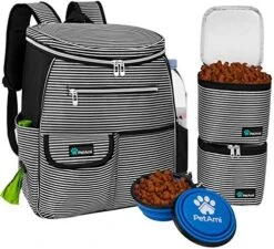 PetAmi Dog Travel Bag Backpack, Airline Approved Dog Bags For Traveling, Puppy Diaper Bag Supplies, Pet Camping Essentials Hiking Accessories Dog Mom Gift, Food Container, Collapsible Bowls, Dark Gray 28 PetAmi Dog Travel Bag Backpack, Airline Approved Dog Bags For Traveling, Puppy Diaper Bag Supplies, Pet Camping Essentials Hiking Accessories Dog Mom Gift, Food Container, Collapsible Bowls, Dark Gray -Dog Supply Store 51W3AY gWfL. AC