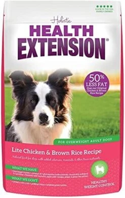 Health Extension Dry Dog Food, Natural Food With Added Vitamins & Minerals, Suitable For Puppies & Dogs, Original Chicken & Brown Rice Recipe (4 Pound / 1.8 Kg) -Dog Supply Store 51WbIjTCG6L. AC