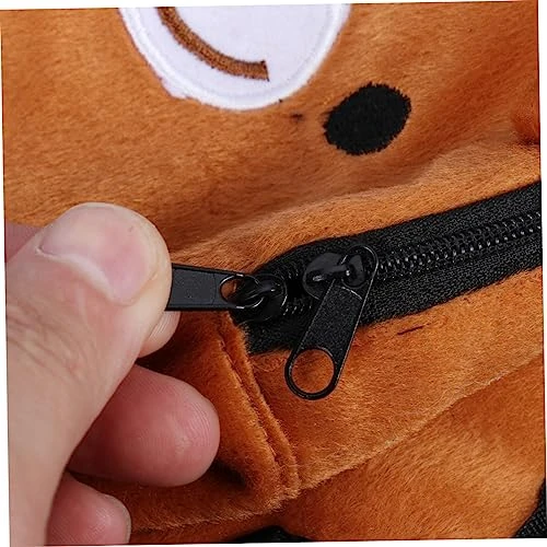 Stuffed Puppy 2pcs Dog Accessories For Small Dogs Dog Crate Accessories Cute Backpack Pet Cat Shoulder Bag Stuffed Shoulder Bags The Cow Pet Bag Plush Backpack Multipurpose Brown 7 Stuffed Puppy 2pcs Dog Accessories For Small Dogs Dog Crate Accessories Cute Backpack Pet Cat Shoulder Bag Stuffed Shoulder Bags The Cow Pet Bag Plush Backpack Multipurpose Brown - Image 5