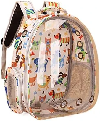 LEFEDA Cat Carrier Bags Cat Bag Breathable Portable Pet Carrier Bag Outdoor Travel Backpack For Cat Dog Transparent Pet Backpack Pet Backpack Carrier (Color : 2) 8 LEFEDA Cat Carrier Bags Cat Bag Breathable Portable Pet Carrier Bag Outdoor Travel Backpack For Cat Dog Transparent Pet Backpack Pet Backpack Carrier (Color : 2) - Image 6