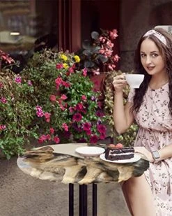 Aomike Round Fitted Tablecloth, Modern Black Yellow Pet Two Dogs Yellow Desert Elastic Edge Tablecloth Waterproof Wipeable Table Cover For Dinning Fits Tables Up To 55" - 60" 14 Aomike Round Fitted Tablecloth, Modern Black Yellow Pet Two Dogs Yellow Desert Elastic Edge Tablecloth Waterproof Wipeable Table Cover For Dinning Fits Tables Up To 55" - 60" -Dog Supply Store 51Y1RqyZbWL