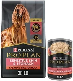 Purina Pro Plan Sensitive Skin And Stomach Dog Food Salmon And Rice Formula - 30 Lb. Bag 21 Purina Pro Plan Sensitive Skin And Stomach Dog Food Salmon And Rice Formula - 30 Lb. Bag -Dog Supply Store 51Y1TPLjXL. AC