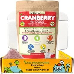 Dog Cranberry Supplement - Natural Dog UTI Treatment & Kidney Support For Dogs. Dog Supplement Powder Same As Cranberry Pills For Dogs. Puppy Supplies For Dog Pee Health - Dog Incontinence Product -Dog Supply Store 51YGSwpWQ6L. AC