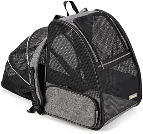 LEFEDA Cat Carriers Backpack Extendable Foldable Breathable Cat Backpack Carrier For Cats Small Dogs Travel Carry Backpack Pet Supplies Pet Backpack Carrier (Color : Orange) 8 LEFEDA Cat Carriers Backpack Extendable Foldable Breathable Cat Backpack Carrier For Cats Small Dogs Travel Carry Backpack Pet Supplies Pet Backpack Carrier (Color : Orange) - Image 6