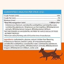 Pawspal Probiotics For Dogs And Cats, 5 Billion CFU, Veterinarian Formulated, Digestive & Immune Health, Gut Flora Balance, All Natural Probiotic Powder, Chicken Liver Flavor, 20 Sticks -Dog Supply Store 51a4Vrhf2ZL