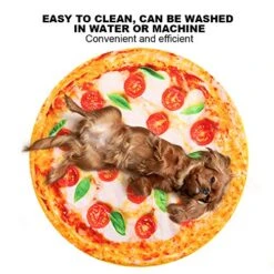 GLOGLOW Pet Blanket, Soft And Warm Pet Throw Blankets Dog Cat Blanket Pets Sleep Rest Mat Pad(L-Pizza Blanket) -Dog Supply Store 51aoFDFrfPL 1