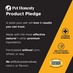 PetHonesty Dog Allergy Relief Immunity Chews – Omega-3 Salmon Fish Oil Supplement, Probiotics For Dogs, Seasonal Allergies, Skin + Coat Health, Intermittent Itchiness (Salmon) - 180 Count - New JAR -Dog Supply Store 51bkw4koprL