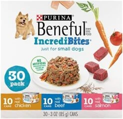 Purina Beneful Wet Dog Food Variety Pack, Medleys Tuscan, Romana & Mediterranean Style - (30) 3 Oz. Cans -Dog Supply Store 51c3xYzdBXL. AC