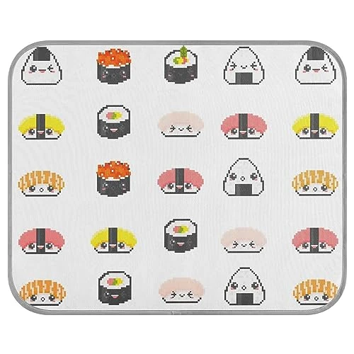 Washable Dog Cooling Mat Cute Japanese Food Summer Cats Sleeping Mat Sushi Dog Bed Mats 23.6 * 38.6inch Pet Ice Silk Sleep Kennel Pad Animal Sleep Bed For Home Outdoor Travel 3 Washable Dog Cooling Mat Cute Japanese Food Summer Cats Sleeping Mat Sushi Dog Bed Mats 23.6 * 38.6inch Pet Ice Silk Sleep Kennel Pad Animal Sleep Bed For Home Outdoor Travel