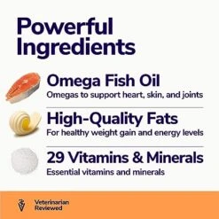 MIRACLE VET High Calorie Weight Gainer For Dogs & Cats 4-in-1 - Mass, Recovery, Appetite Stimulant - Vet-Reviewed - 2,400 Kcal - 16 Oz 8 MIRACLE VET High Calorie Weight Gainer For Dogs & Cats 4-in-1 - Mass, Recovery, Appetite Stimulant - Vet-Reviewed - 2,400 Kcal - 16 Oz -Dog Supply Store 51cV27nNp3L