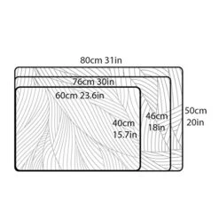 SIGOUYI Soft Cozy Non-Slip Door Mat - Low Profile, Absorb Water Floor Pad With Rubber Dots Backing, For Bathroom Living Room Bedroom Entrance 18x30in Mat, Friendly Pet Dog And Cat -Dog Supply Store 51cYjnvMVlL