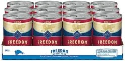 Blue Buffalo Freedom Grain Free Natural Adult Wet Dog Food, Beef 12.5oz Cans (Pack Of 12) 17 Blue Buffalo Freedom Grain Free Natural Adult Wet Dog Food, Beef 12.5oz Cans (Pack Of 12) -Dog Supply Store 51dopzHWPnL. AC