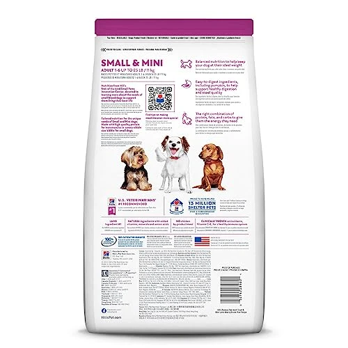 Hill's Science Diet Dry Dog Food, Adult, Small Paws For Small Breed Dogs, Lamb Meal & Brown Rice, 4.5 Lb. Bag 4 Hill's Science Diet Dry Dog Food, Adult, Small Paws For Small Breed Dogs, Lamb Meal & Brown Rice, 4.5 Lb. Bag - Image 2