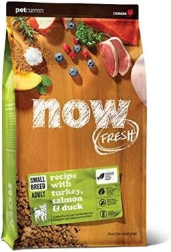 Now Fresh Grain Free Small Breed Dog Food, 6 Lb - Dry Dog Food Adult Recipe - Healthy Diet With PROBIOTICS & Real Meat & Fish For Protein -Dog Supply Store 51eVgyLoMNL. AC 2