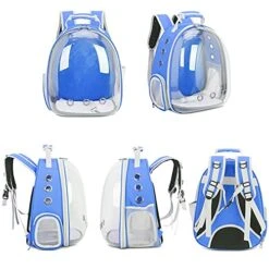 LEFEDA Pet Transport Bag Carrying For Cats .Cat Carrier Bags Breathable Pet Carriers Small Dog Cat Backpack Travel Space Capsule Cage Pet Backpack Carrier (Color : Yellow) -Dog Supply Store 51eZtBUK2fL