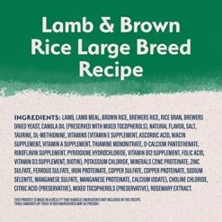 Natural Balance Limited Ingredient Large Breed Adult Dry Dog Food With Healthy Grains, Lamb & Brown Rice Recipe, 26 Pound (Pack Of 1) -Dog Supply Store 51eggtUySJL