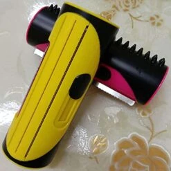 3-in-1 Undercoat Brush For Dogs, Undercoat And Hair Removal Brush, Animal Hair Remover Roller, Suitable For All Hairy Pets Large Dogs, Cats (Pink) (Color : Pink) -Dog Supply Store 51eiyTGy2ZL