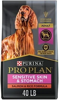Purina Pro Plan Sensitive Skin And Stomach Dog Food Salmon And Rice Formula - 30 Lb. Bag 22 Purina Pro Plan Sensitive Skin And Stomach Dog Food Salmon And Rice Formula - 30 Lb. Bag -Dog Supply Store 51fuGGjTh5L. AC