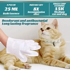 GENERIC Pet Gloves For Cats And Dogs Bathing And Grooming Easy To Use Just Gently Dry Ideal Pet Wipes3ml Pet Supplies For Cats Clearance (B, One Size) 12 GENERIC Pet Gloves For Cats And Dogs Bathing And Grooming Easy To Use Just Gently Dry Ideal Pet Wipes3ml Pet Supplies For Cats Clearance (B, One Size) -Dog Supply Store 51hwQQ2oh1L