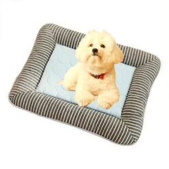 Summer Dog Bed Breathable Pet Nest Dogs Cat Cold Sense Nest Kennel Durable Sofa Sleep Cushion Car Nest