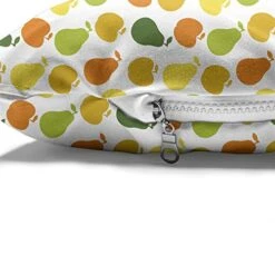 Ambesonne Fruits Pet Bed, Apple And Pears Food Botanical Food Art Garden Bloom Of Yummy Motives, Chew Resistant Pad For Dogs And Cats Cushion With Removable Cover, 24" X 39", Hunter Green And Yellow -Dog Supply Store 51jyKBkOC9L