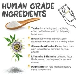 Maxxipaws Maxxicalm Natural Non-Drowsy Calming Aid Supplement For Dogs With Behavioral Training Guide - 120 Tasty Tablets 13 Maxxipaws Maxxicalm Natural Non-Drowsy Calming Aid Supplement For Dogs With Behavioral Training Guide - 120 Tasty Tablets -Dog Supply Store 51kTzMX7zQL