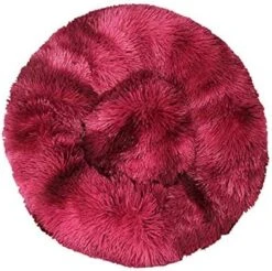 YangYan New Style Super Soft Dog Bed Round Washable Long Plush Dog Kennel Cat House Velvet Mats Sofa For Chihuahua Dog Basket Pet Bed (Color : I, Size : S 40cm) -Dog Supply Store 51lAHcz6VZL. AC