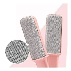 YangYan Pet Hair Remover Dog Cat Hair Cleaning Brush Removing Dog Cat Hair From Furniture Carpets Clothing Self-Cleaning Lint (Color : White, Size : Free Size) -Dog Supply Store 51lKqanVcwL