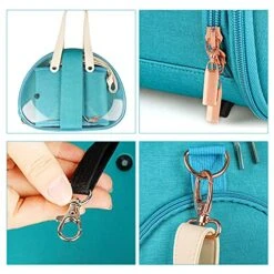 LEFEDA Portable Pet Carrier Bag Breathable Cat Bag Outdoor Travel Backpack For Cat And Dog Transparent Space Pet Backpack Bag For Cat Pet Backpack Carrier (Color : Rose Red) 16 LEFEDA Portable Pet Carrier Bag Breathable Cat Bag Outdoor Travel Backpack For Cat And Dog Transparent Space Pet Backpack Bag For Cat Pet Backpack Carrier (Color : Rose Red) -Dog Supply Store 51lixenQkAL