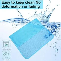 GENERIC Pet Cooling Mat Sleeping Pad Portable Foldable Easy To Carry Breathable Summer Pet Cushion For Kennel, Sofa, Bed, Floor, Car Seats For Home Or Outdoor Car Pad For Dogs Puppy Cats Kids Adults -Dog Supply Store 51mFcbneIEL