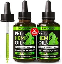 (2 Pack) Hemp Oil For Dogs And Cats - Anxiety, Stress, Pain - Dog Calming Aid - Hip And Joint Support Relief -and Skin Health - Rich In Omega 3-6-9 - Pet Hemp Oil Drops Treats - Made In USA 13 (2 Pack) Hemp Oil For Dogs And Cats - Anxiety, Stress, Pain - Dog Calming Aid - Hip And Joint Support Relief -and Skin Health - Rich In Omega 3-6-9 - Pet Hemp Oil Drops Treats - Made In USA -Dog Supply Store 51n50fWnV3L. AC