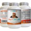 Dog Skin And Coat Supplements - Dog Healthy Hair And Coat - Shinny Coat - Skin Health - Immune Support - Nail Health - Dog Immune Booster - 60 Treats (1 Bottle) -Dog Supply Store 51nD1E9GcEL 1