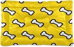 KEEPREAL Dogs Food Bone Dog Bed Cat Bed, Rectangle Comfortable Pet Bed, Ultra Soft Calming Dog Bed For Small Medium Large Dogs, 36x24in -Dog Supply Store 51nK40zQajL. AC 1