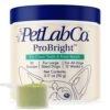 PetLab Co. ProBright Dental Powder For Dogs - Tailored Teeth Cleaning Made Easy – Specialized Dog Breath Freshener To Target Tartar And Clean Teeth