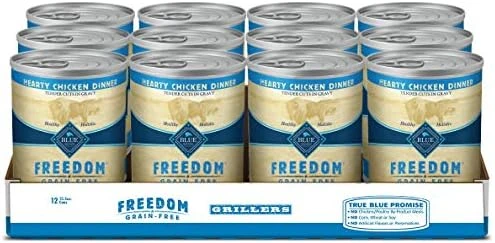 Blue Buffalo Freedom Grain Free Natural Adult Wet Dog Food, Beef 12.5oz Cans (Pack Of 12) 10 Blue Buffalo Freedom Grain Free Natural Adult Wet Dog Food, Beef 12.5oz Cans (Pack Of 12) - Image 8