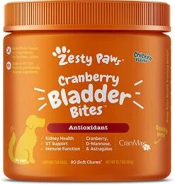 Cranberry Soft Chews For Dogs - Kidney, Bladder & Urinary Tract Wellness Supplement - With D Mannose & Organic Astragalus + Antioxidants - Immune System Support - Bacon Flavor - 80 Count 14 Cranberry Soft Chews For Dogs - Kidney, Bladder & Urinary Tract Wellness Supplement - With D Mannose & Organic Astragalus + Antioxidants - Immune System Support - Bacon Flavor - 80 Count -Dog Supply Store 51oOuBW9tGL. AC