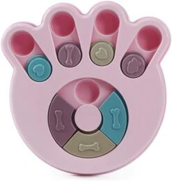 Vakitar Dog Treat Puzzle Interacive Cute Shape Slow Eating Dogs Food Puzzle Feeder Toys For Pet Dog(Claw Blue) -Dog Supply Store 51oglaqigcL. AC