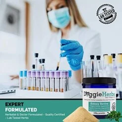 Kidney Revive - Doggie Kidney Health Healing Supplement By Doggie Herbs -Dog Supply Store 51pg6983omL