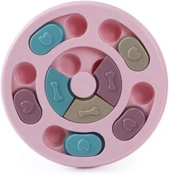 Vakitar Dog Treat Puzzle Interacive Cute Shape Slow Eating Dogs Food Puzzle Feeder Toys For Pet Dog(Claw Blue) -Dog Supply Store 51pgJh2CRL. AC