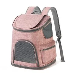 N/A NA Foldable Four Seasons Cat And Dog Backpack Breathable Design Cat Food Storage Bag Shoulder Cat Bag With Inner Seat Belt Chihuahua Suitcase Suitable For Travel Hiking Camping Camping Pink 14 N/A NA Foldable Four Seasons Cat And Dog Backpack Breathable Design Cat Food Storage Bag Shoulder Cat Bag With Inner Seat Belt Chihuahua Suitcase Suitable For Travel Hiking Camping Camping Pink -Dog Supply Store 51qD8iN89fL