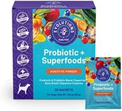 Evolutions By NaturVet Probiotic & Superfoods 180ct Soft Chews For Dogs - Prebiotic & Probiotic Blend, Digestive Enzymes, Bone Broth, Omega's - Nourishes Natural Gut Bacteria And Intestinal Microflora -Dog Supply Store 51qcrTN vTL. AC