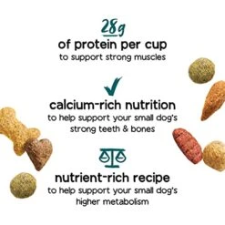 Purina Beneful IncrediBites With Farm-Raised Beef, Small Breed Dry Dog Food - (4) 3.5 Lb. Bags -Dog Supply Store 51qrmpivZuS