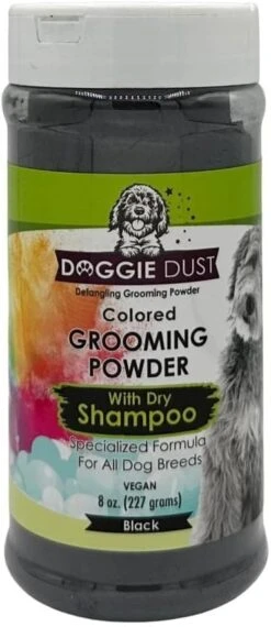 Doggie Dust Colored Grooming Powder With Dry Shampoo For Easy Brushing Of Dog Mats And Tangles, White 8oz -Dog Supply Store 51rujvVzcL. AC