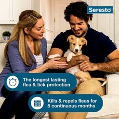 Seresto Small Dog Vet-Recommended Flea & Tick Treatment & Prevention Collar For Dogs Under 18 Lbs. | 8 Months Protection -Dog Supply Store 51sXidOUVIL