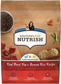 Rachael Ray Nutrish Premium Natural Dry Dog Food, Real Beef, Pea, & Brown Rice Recipe, 28 Pound Bag (Packaging May Vary) -Dog Supply Store 51sgtVOk qL. AC