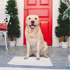 Style Basics Dog Door Mat - Pet Paw Cleaning Runner Rug For Dogs Muddy Paws - Indoor Or Outdoor - 60" X 20", Marine Blue 28 Style Basics Dog Door Mat - Pet Paw Cleaning Runner Rug For Dogs Muddy Paws - Indoor Or Outdoor - 60" X 20", Marine Blue -Dog Supply Store 51tJzfibfBL. AC