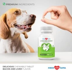 Milk Thistle For Dogs - 120 Chewable Tablets - Liver And Kidney Support For Dogs - Hepatic Support With EPA & DHA - Detox For Dogs - Dog Liver Support - Liver Supplement For Dogs 12 Milk Thistle For Dogs - 120 Chewable Tablets - Liver And Kidney Support For Dogs - Hepatic Support With EPA & DHA - Detox For Dogs - Dog Liver Support - Liver Supplement For Dogs -Dog Supply Store 51tRsjazwAL