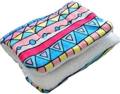 SONGBIRDTH Pet Bed,Coral Fleece Geometry Print Home Pet Puppy Cats Dog Carpet Blanket Pad Cushion,Breathable Cotton Blend,Removable Easy To Clean -Dog Supply Store 51tmIli0GSL. AC