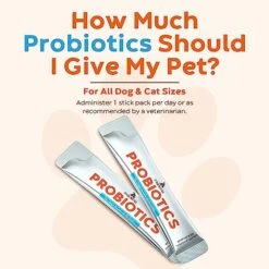 Pawspal Probiotics For Dogs And Cats, 5 Billion CFU, Veterinarian Formulated, Digestive & Immune Health, Gut Flora Balance, All Natural Probiotic Powder, Chicken Liver Flavor, 20 Sticks -Dog Supply Store 51uR9N3FzsL